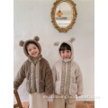 Jersey infantil de lana de cordero con costuras